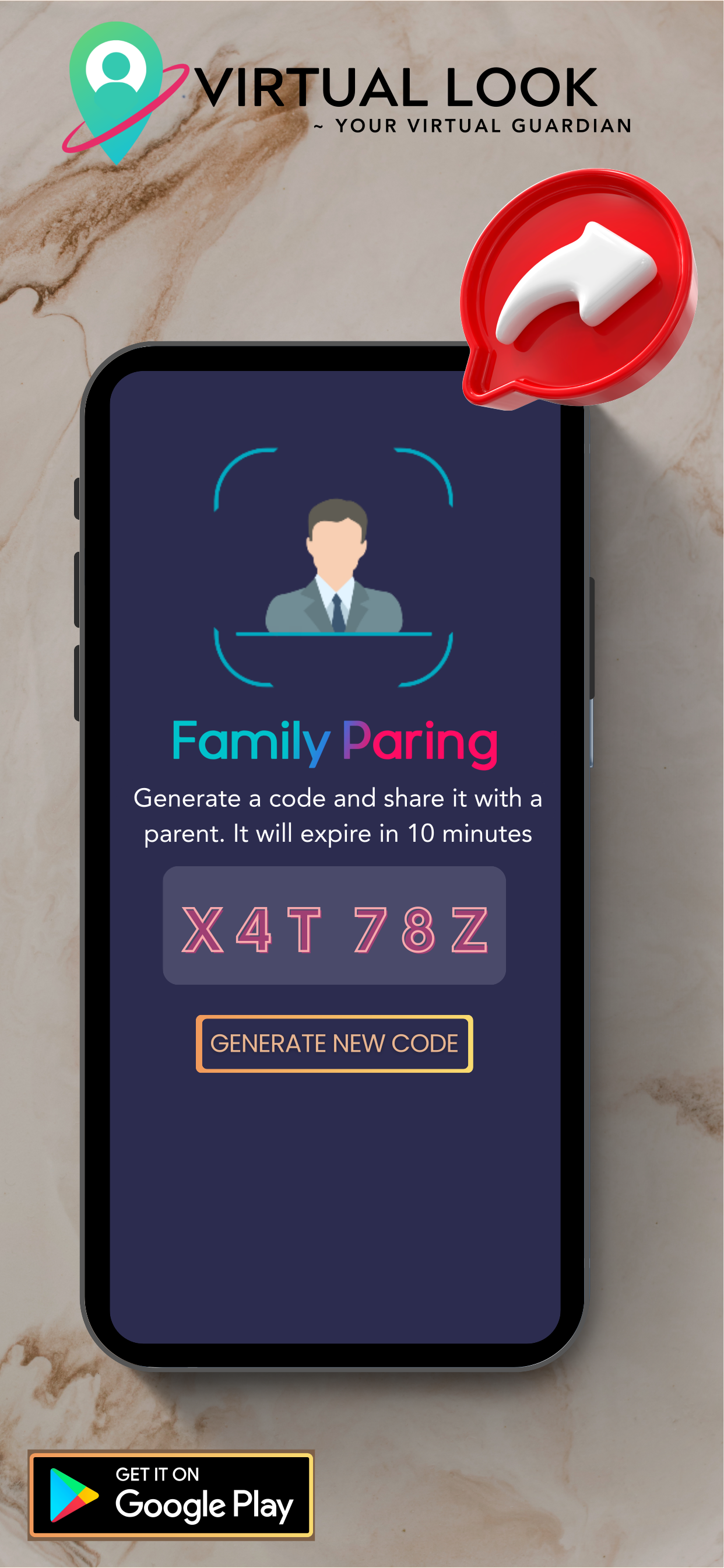 Family Pairing Mockup